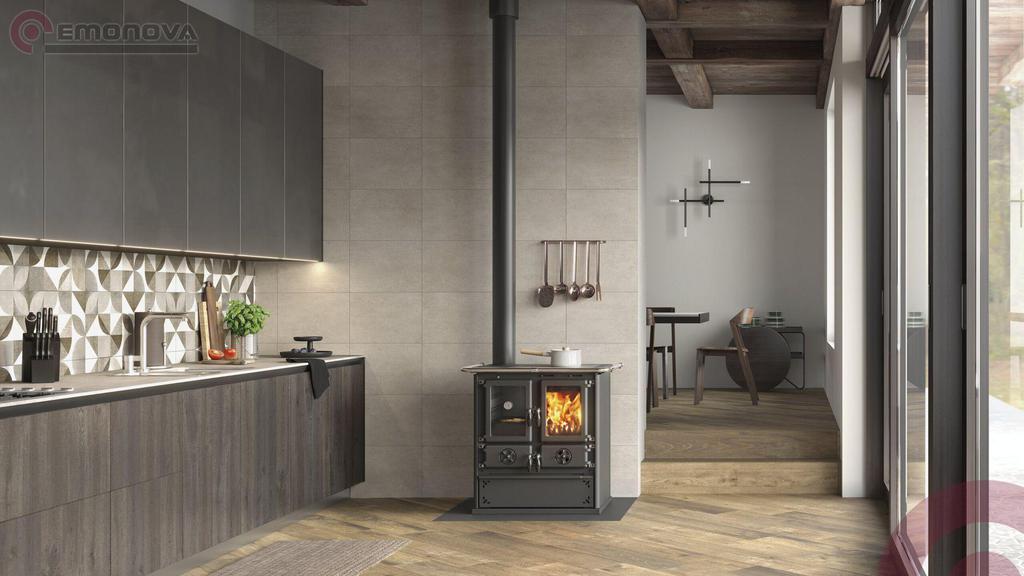 Stedilnik na drva la nordica rosetta sx 5 steel 25