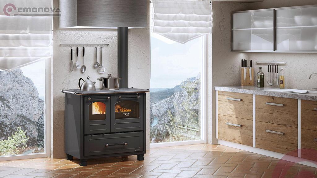 Stedilnik na drva la nordica family 45 25