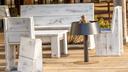 Ferrotecnica fire pit lampada alta amb 1