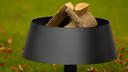 Ferrotecnica fire pit lampada bassa amb 2