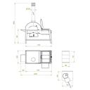 Palazzetti Oreste dimensions