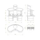 Palazzetti garden sumatra-piano-d-27appoggio-color-ardesia dims