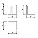 Palazzetti garden corner-module-70-red dims
