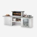 Palazzetti garden countertop-barbecue-grey 4