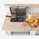 Palazzetti garden gas-2-burner-gas-hob-module-90-grey 3