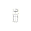 Palazzetti garden easy-extra-large dims