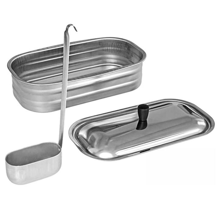 [HLNAC1014950] Posoda za vodo iz nerjavečega jekla 4.5 La Nordica