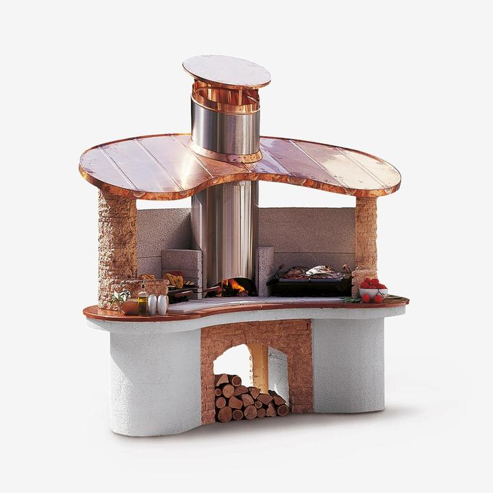 [GPGKC803003002] Zidani vrtni kamin Palazzetti Sumatra cotto top
