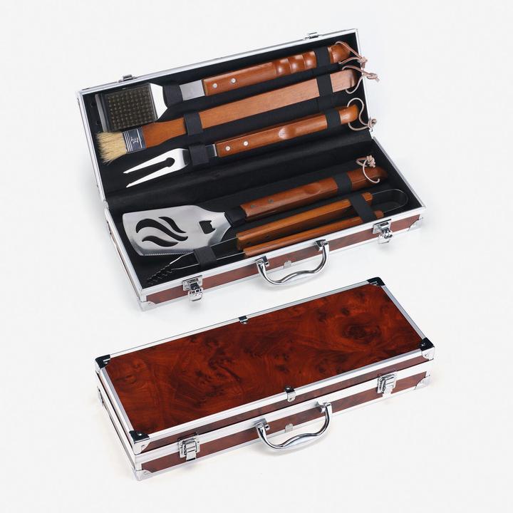 [GPGAK809809220] Pribor iz nerjavečega jekla z ročaji iz masivnega lesa Palazzetti