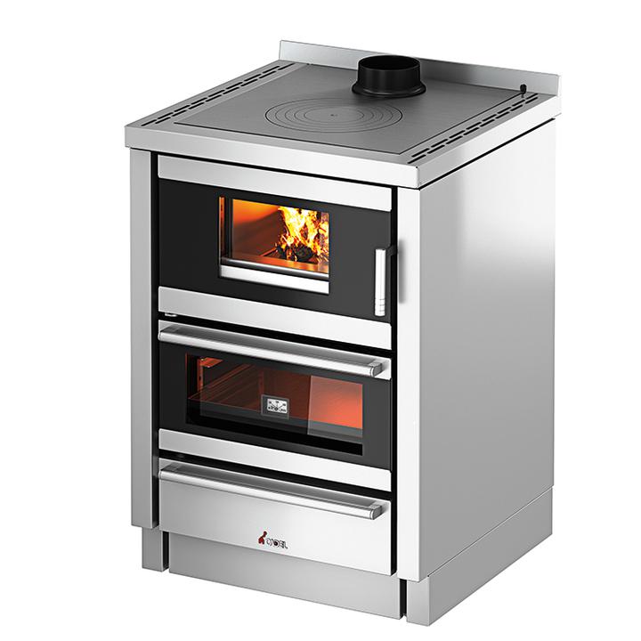 [GCDCW71220009] Štedilnik na drva Cadel Kook 60 Inox