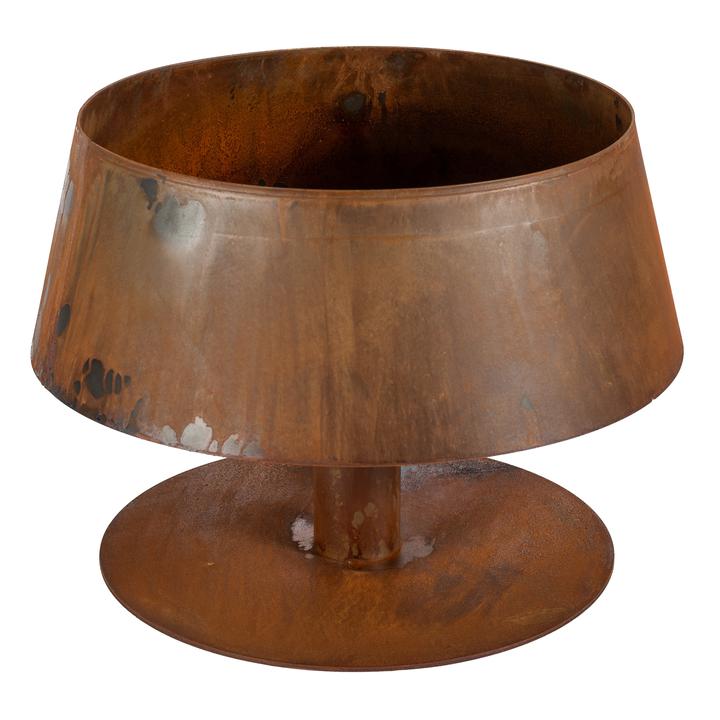 [GFTGFBR114] Vrtno kurišče La FerroTecnica Lampada bassa corten