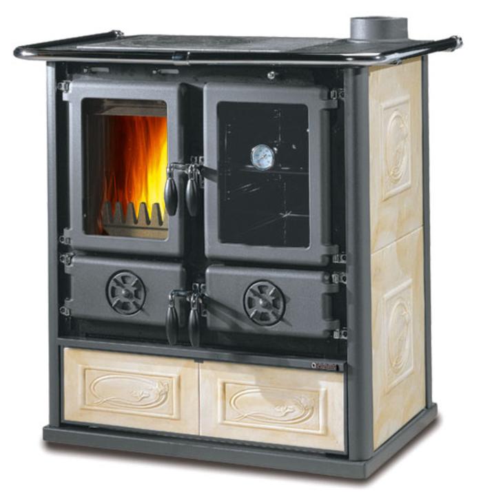 Štedilnik na drva La Nordica Rosetta 5.0 Ceramica