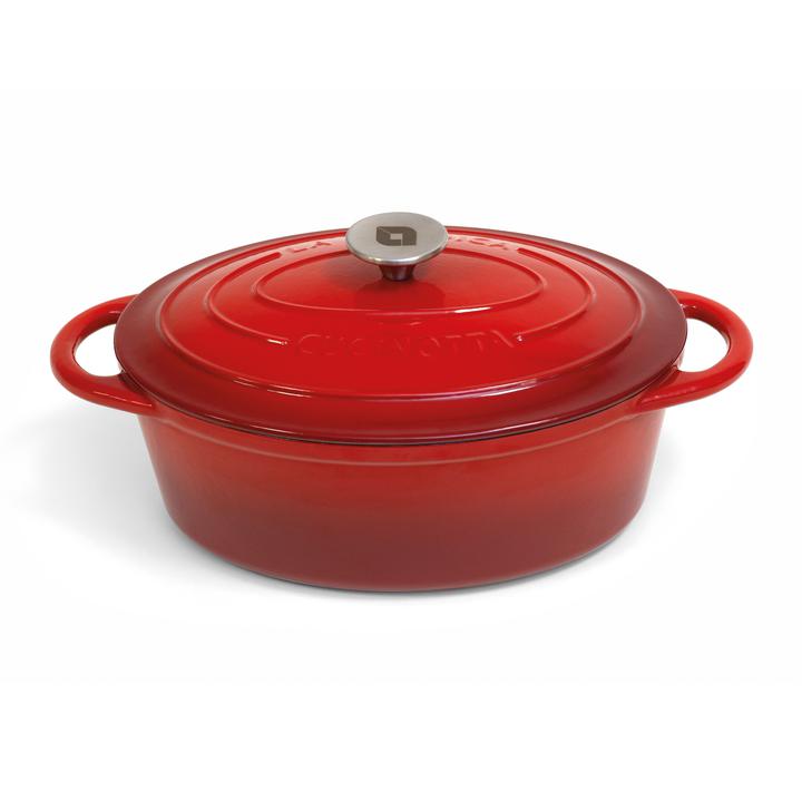 [HLNHK7019010] Emajliran litoželezni lonec oval 29 cm 4 litri La Nordica Le Cucinotte Oval 29